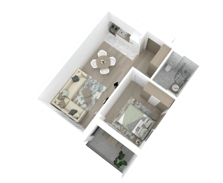 Atrium Residence – Lamela A, I sprat, stan 7