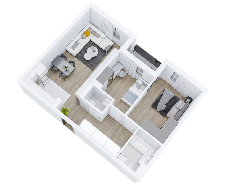 Atrium Residence – Lamela A, II sprat, stan 5