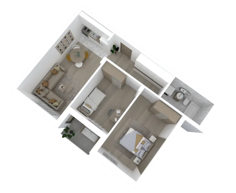 Atrium Residence – Lamela A, I sprat, stan 1