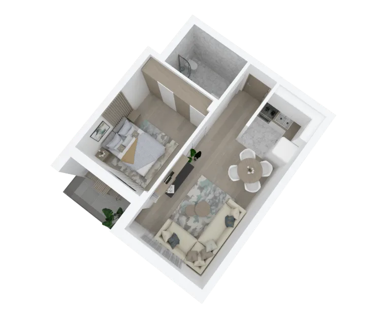 Atrium Residence – Lamela A, III sprat, stan 8