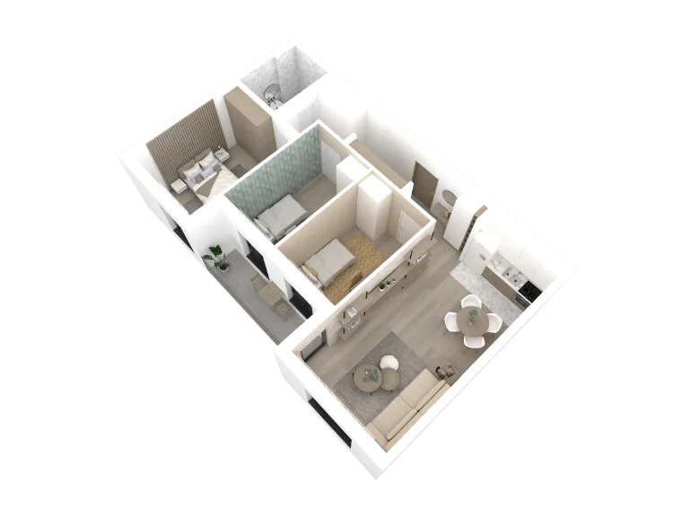 Atrium Residence – Lamela B, I sprat, stan 6