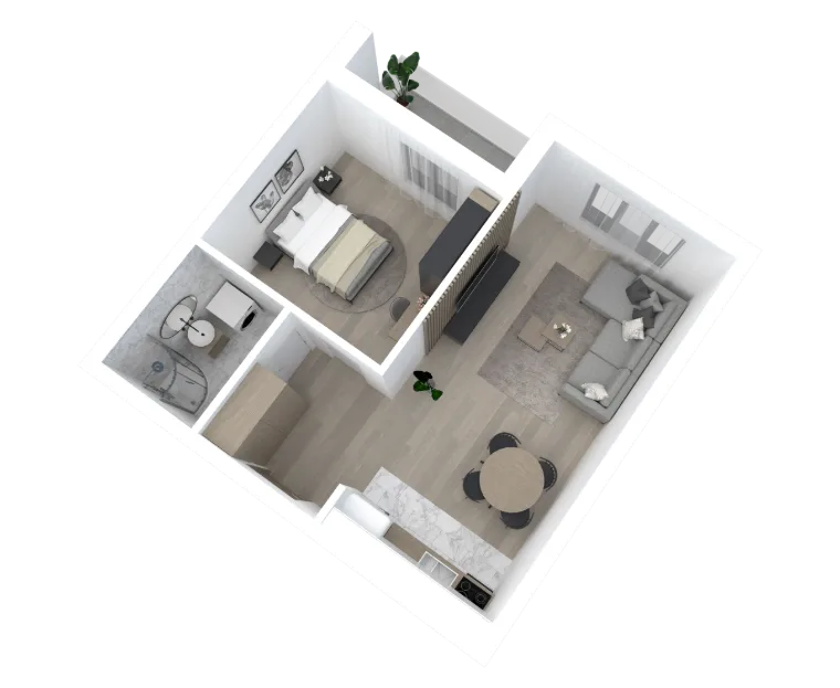 Atrium Residence – Lamela B, II sprat, stan 15