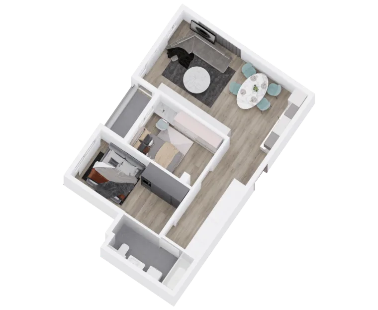 Atrium Residence – Lamela C, I sprat, stan 11