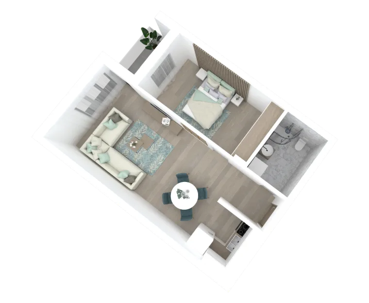 Atrium Residence – Lamela B, III sprat, stan 8