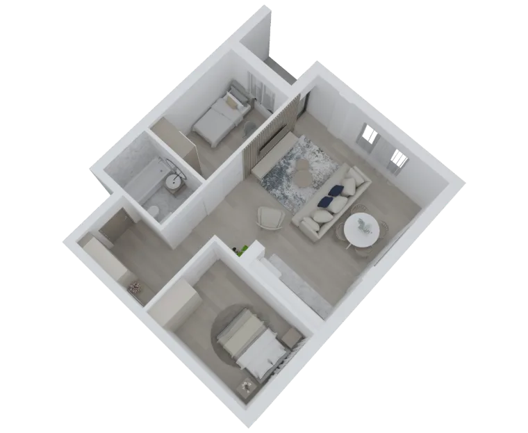 Atrium Residence – Lamela C, I sprat, stan 4