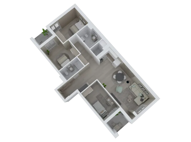 Atrium Residence – Lamela C, I sprat, stan 9