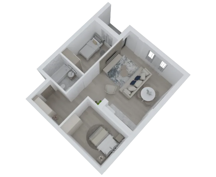 Atrium Residence – Lamela C, II sprat, stan 4