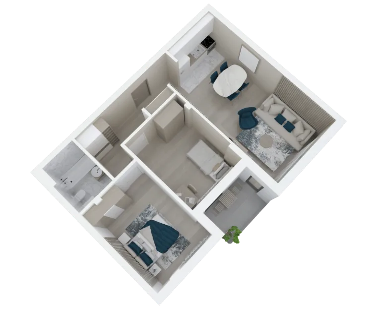 Atrium Residence – Lamela C, II sprat, stan 10