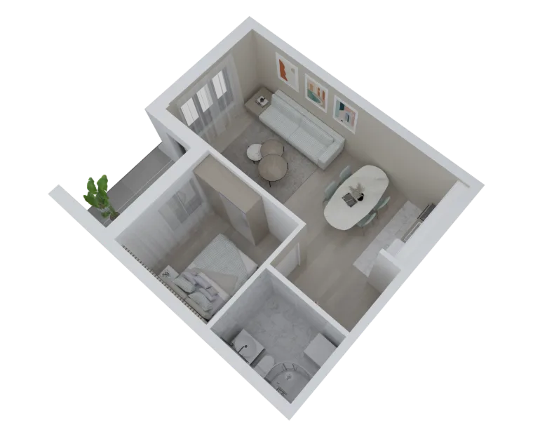 Atrium Residence – Lamela C, II sprat, stan 6