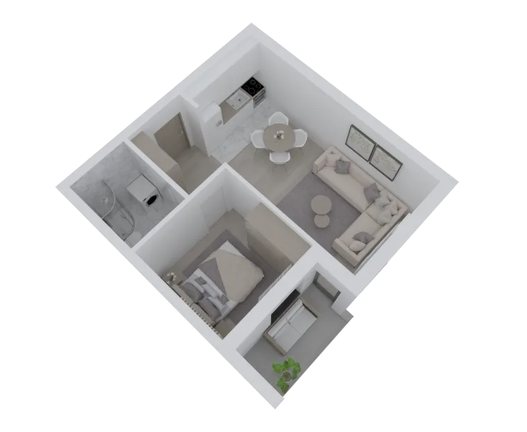 Atrium Residence – Lamela C, III sprat, stan 5