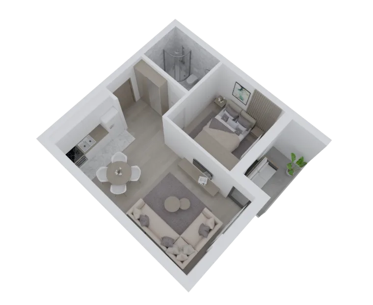 Atrium Residence – Lamela C, II sprat, stan 8