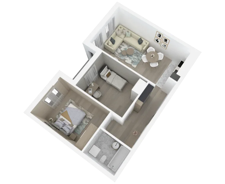 Atrium Residence – Lamela E, I sprat, stan 7
