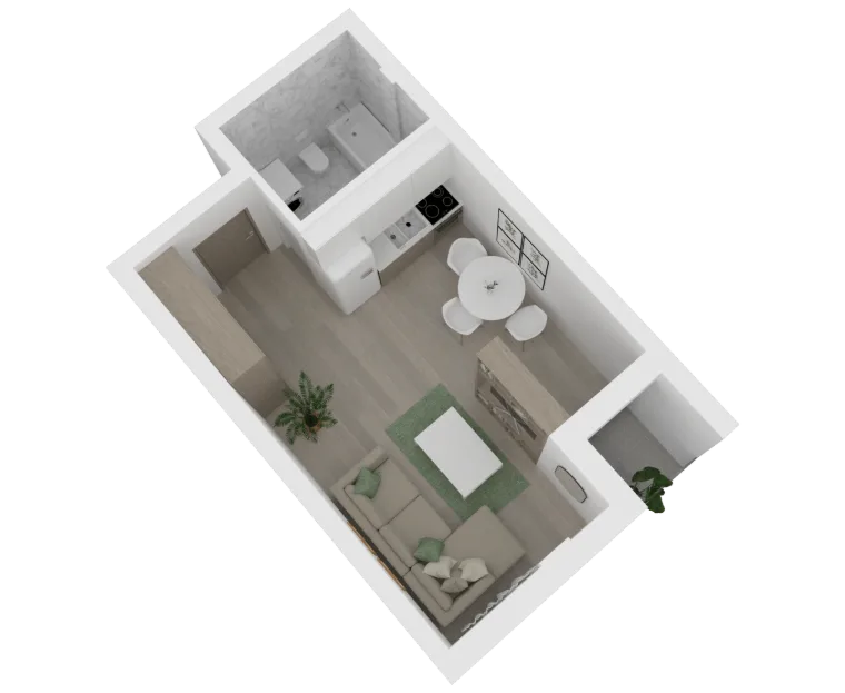 Atrium Residence – Lamela E, III sprat, stan 2