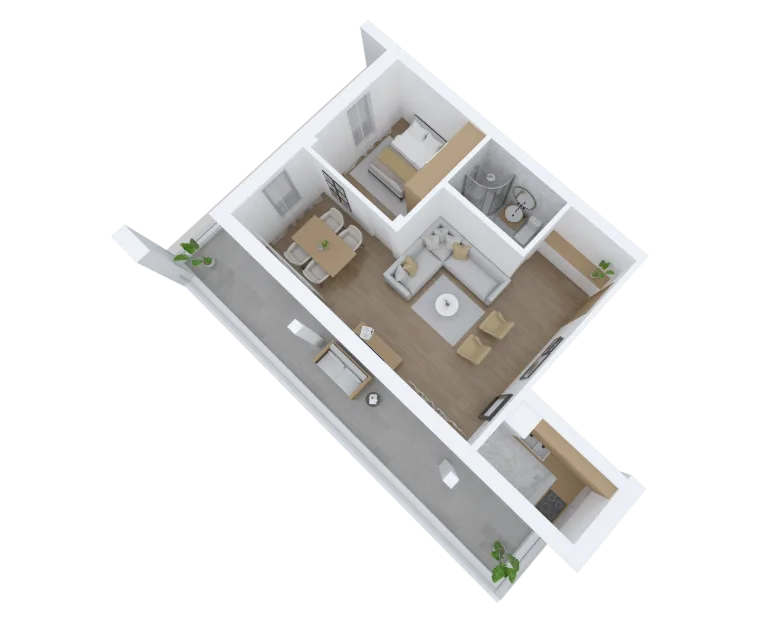 Royal Residency – Blok A, ulaz A1, stan 3