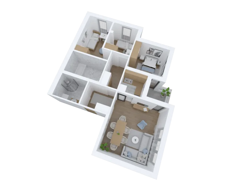 Royal Residency – Blok A, ulaz A2, stan 2