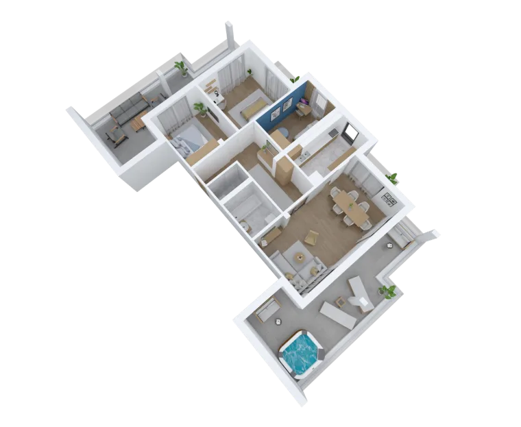 Royal Residency – Blok A, ulaz A2, stan 3