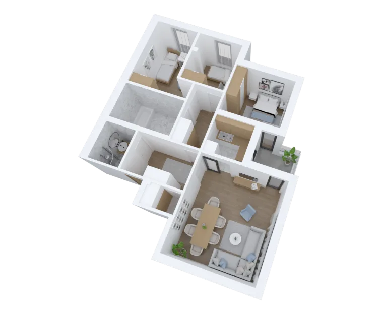 Royal Residency – Blok A, ulaz A3, stan 1