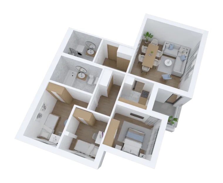 Royal Residency – Blok A, ulaz A3, stan 2