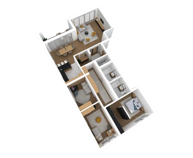 Royal Residency – Blok A, ulaz A6, stan 1