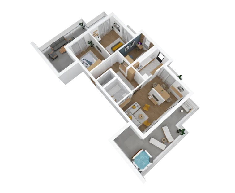 Royal Residency – Blok A, ulaz A5, stan 4