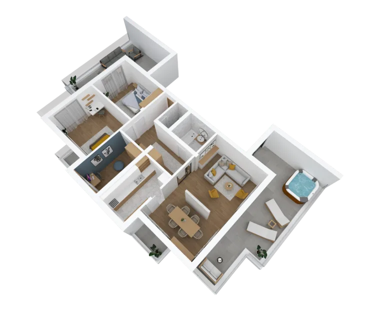 Royal Residency – Blok A, ulaz A6, stan 4