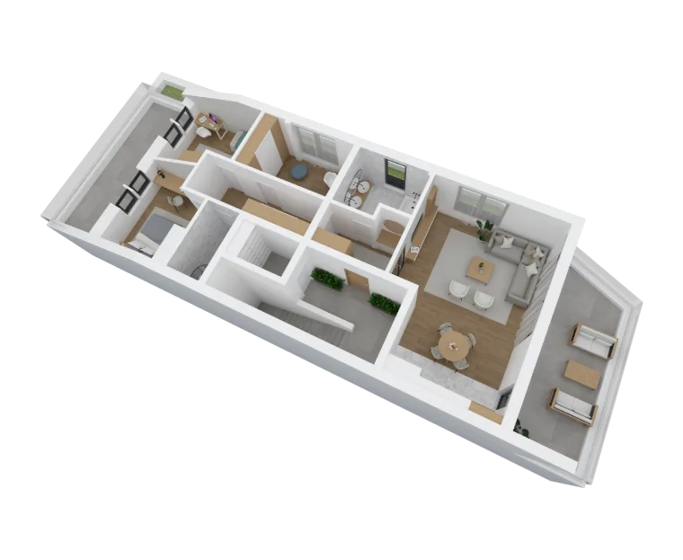 Royal Residency – Blok B, ulaz B1, stan 4