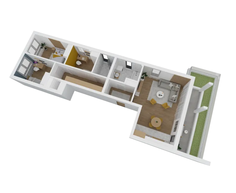 Royal Residency – Blok B, ulaz B3, stan 1