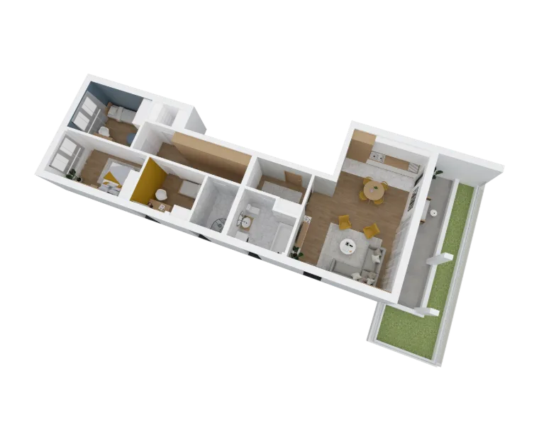 Royal Residency – Blok B, ulaz B4, stan 1