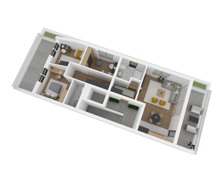 Royal Residency – Blok B, ulaz B3, stan 4