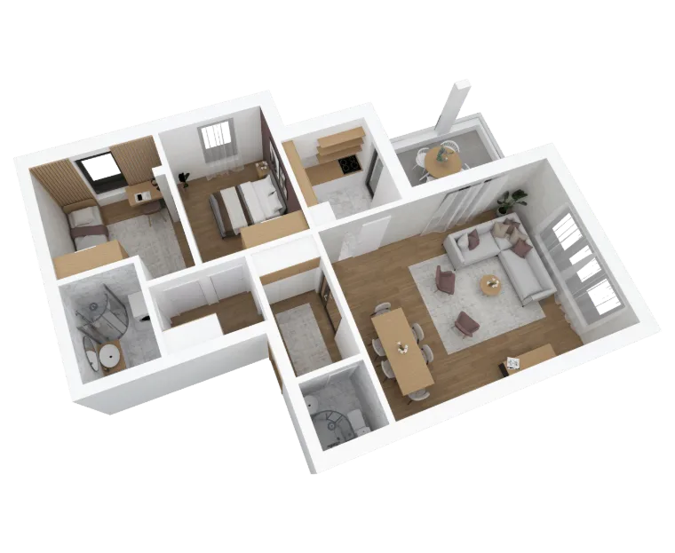 Royal Residency – Blok C, ulaz C1, stan 2
