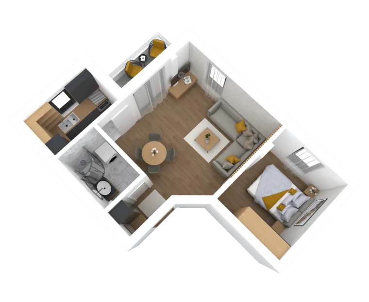 Royal Residency – Blok B, ulaz B7, stan 2