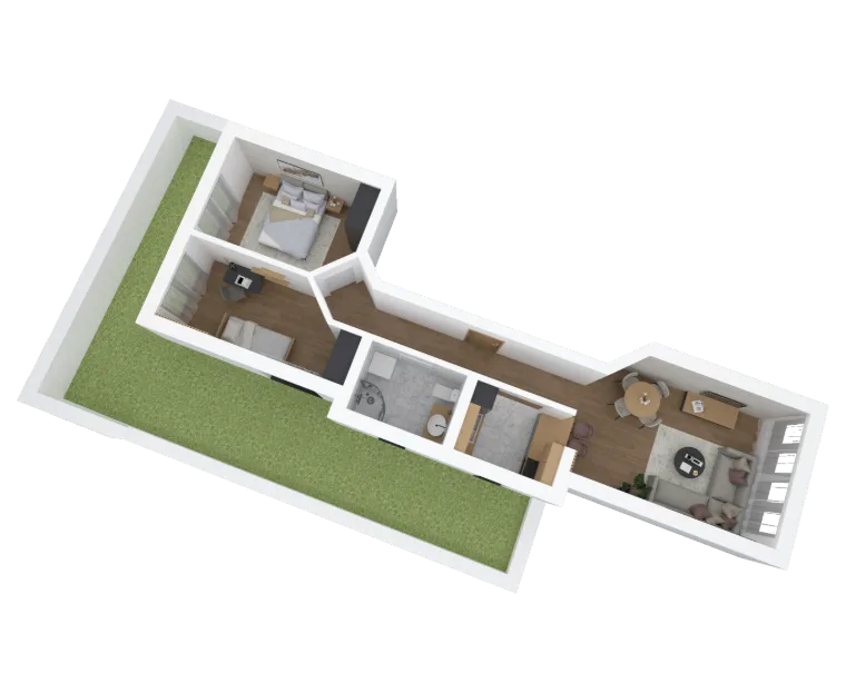 Royal Residency – Blok B, ulaz B8, stan 1