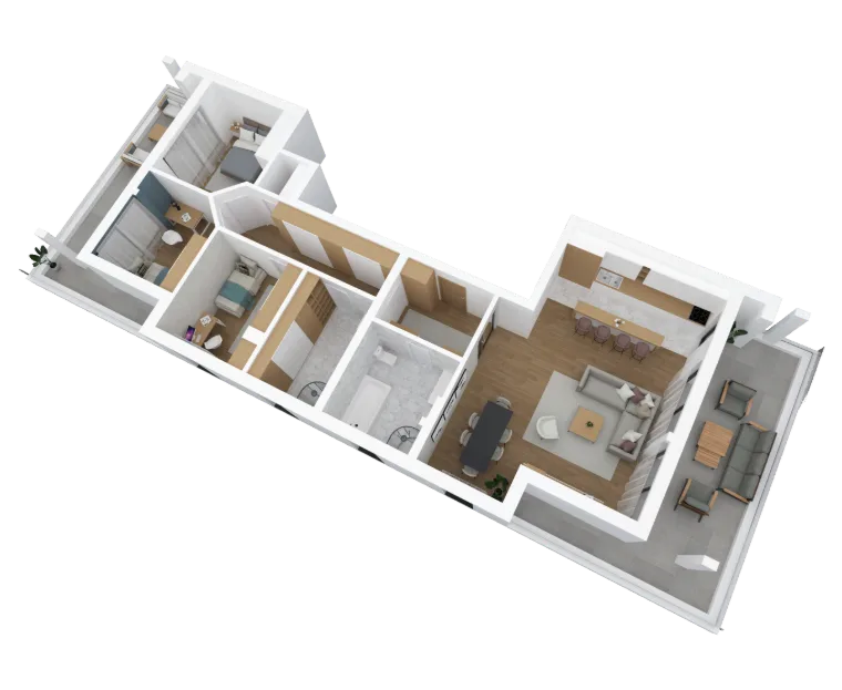 Royal Residency – Blok C, ulaz C2, stan 3