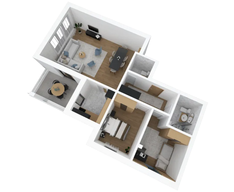 Royal Residency – Blok C, ulaz C2, stan 1