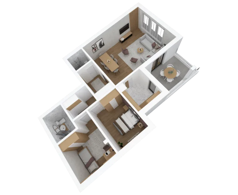 Royal Residency – Blok C, ulaz C2, stan 2
