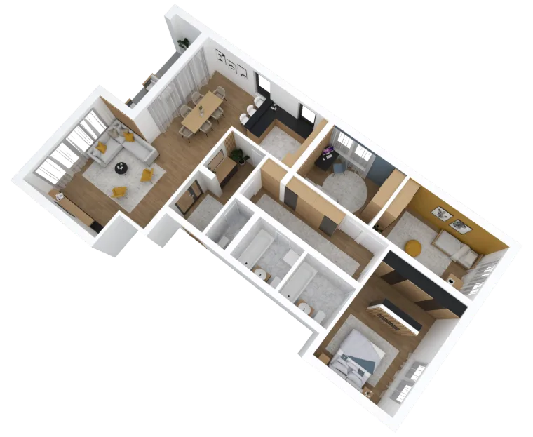 Royal Residency – Blok C, ulaz C3, stan 1
