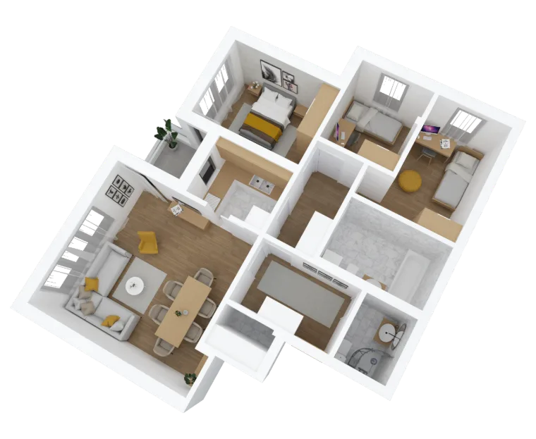 Royal Residency – Blok C, ulaz C3, stan 2