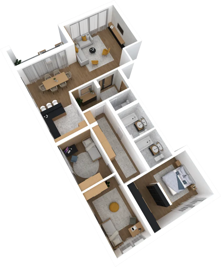 Royal Residency – Blok C, ulaz C4, stan 1