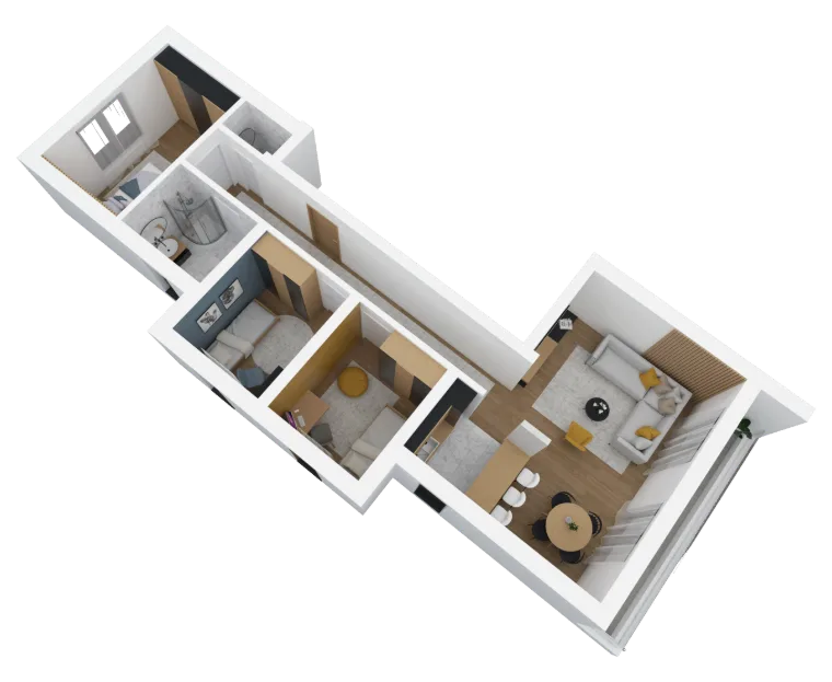 Royal Residency – Blok D, ulaz D3, stan 1