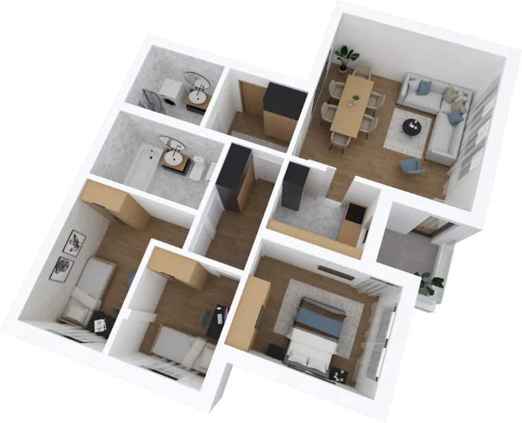 Royal Residency – Blok C, ulaz C4, stan 3
