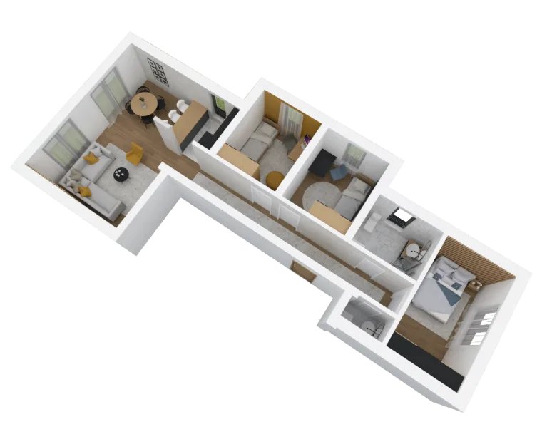 Royal Residency – Blok D, ulaz D5, stan 1