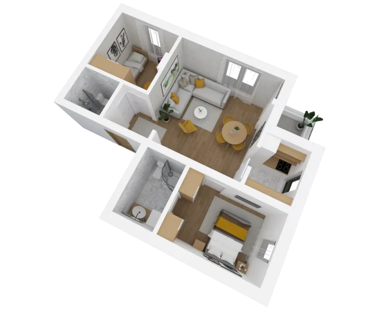 Royal Residency – Blok D, ulaz D5, stan 3