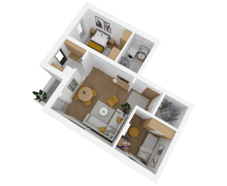 Royal Residency – Blok D, ulaz D6, stan 2