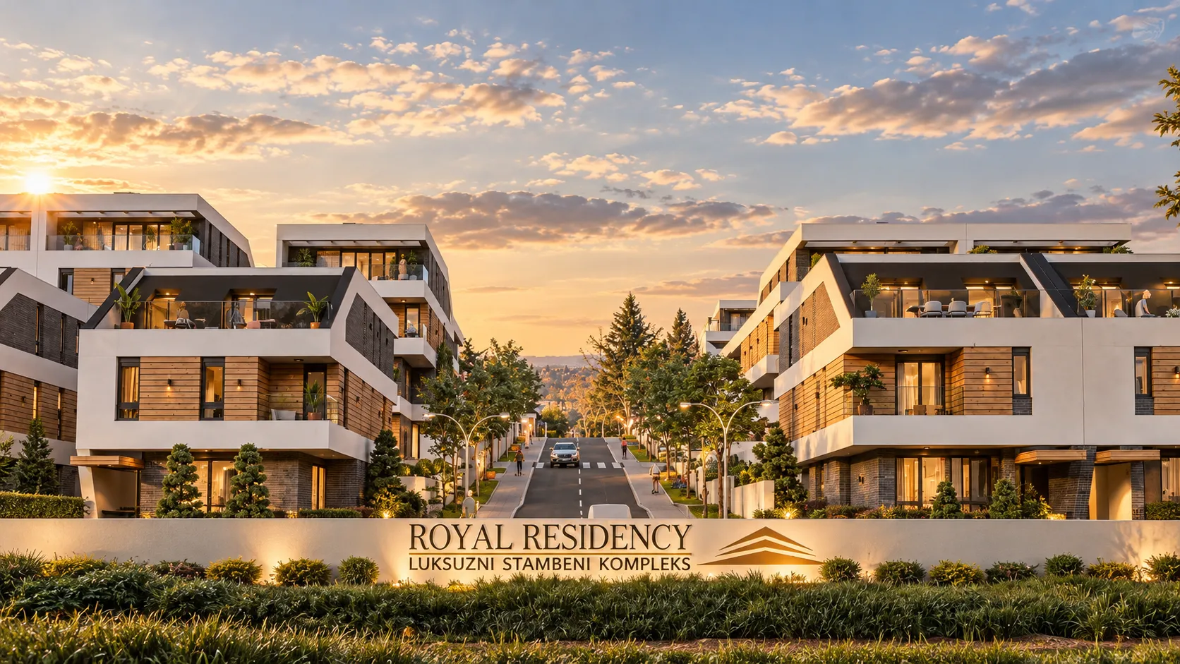 Royal Residency – ulaz u kompleks