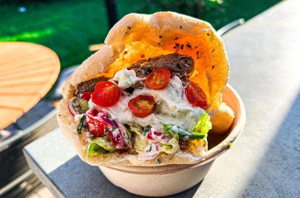 Græsk pita fra Pita Pirates