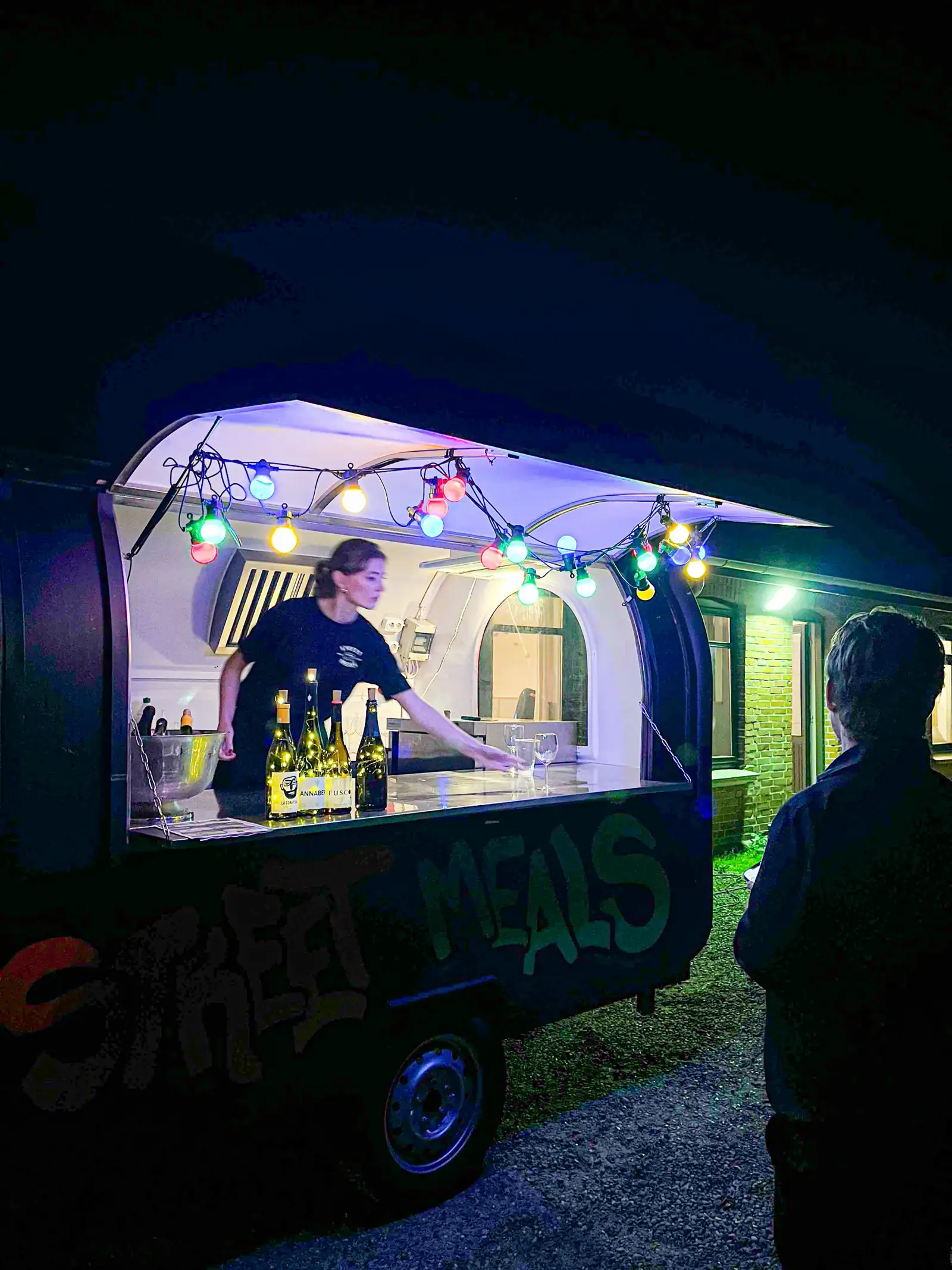 Gæster ved Street Meals' food truck