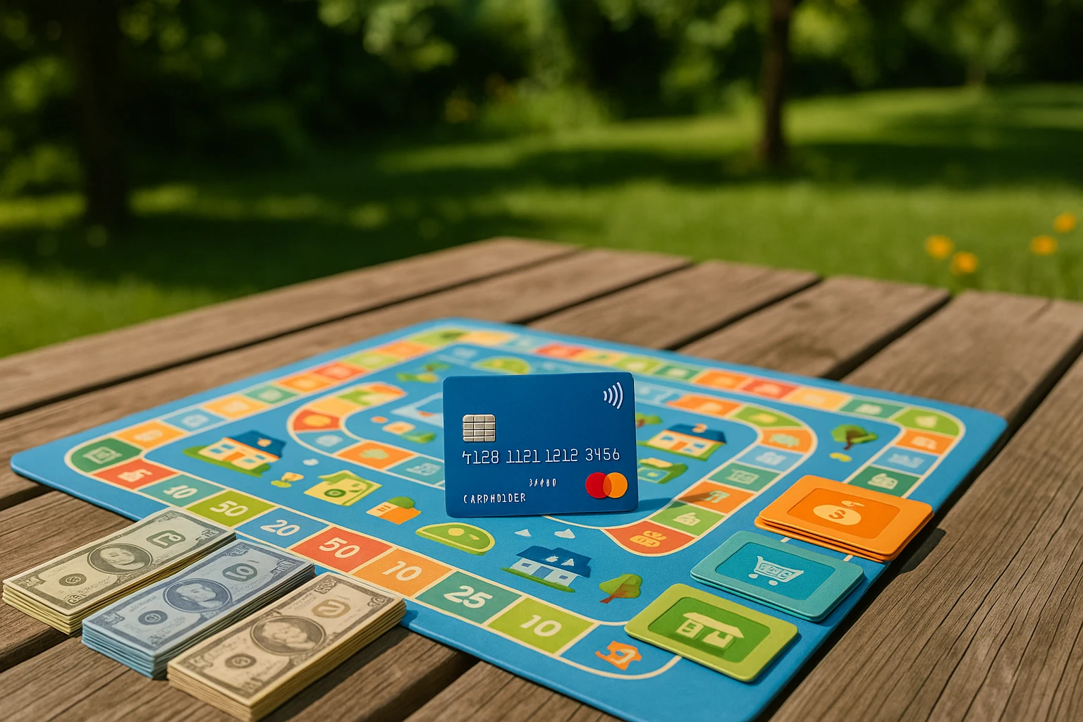 A fun, hands-on financial learning game with genuine rewards.