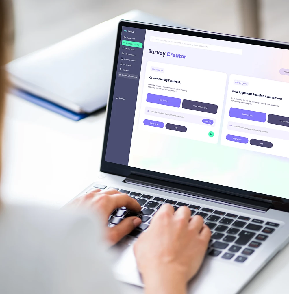 Infiniti AI personalized lesson for students