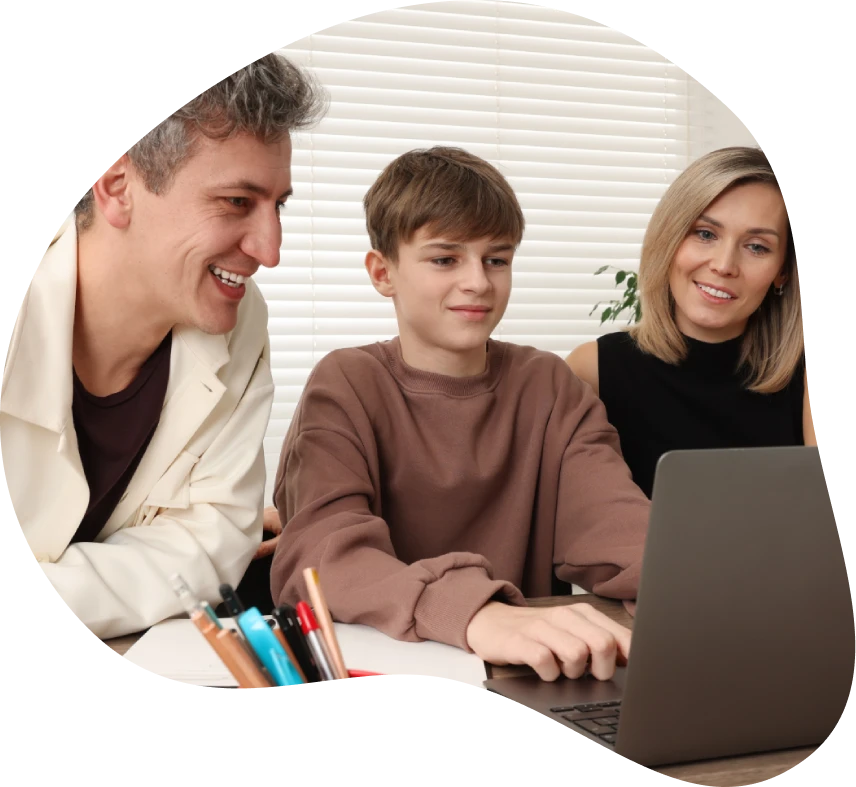Life Hub homeschool platform showing AI-powered personalized learning for kids at home