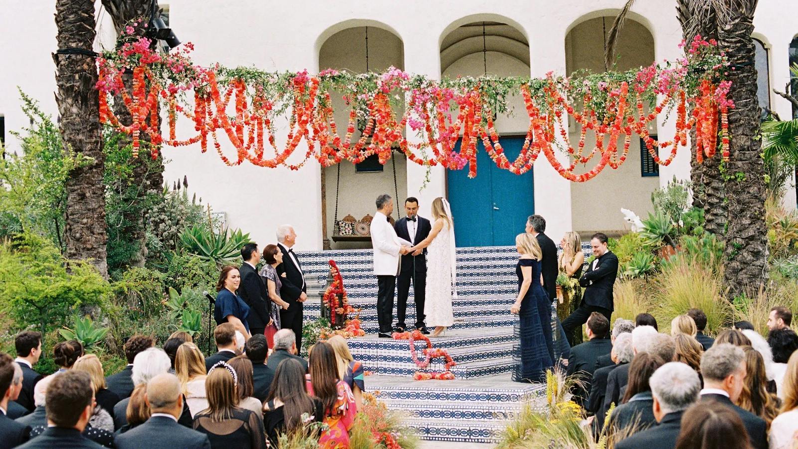 couple getting married